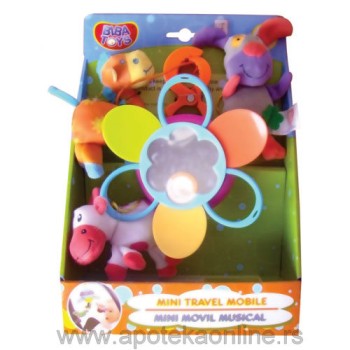 BIBA TOYS MUZIČKA VRTEŠKA SREĆNA FARMA (SA ŠTIPALJKOM)